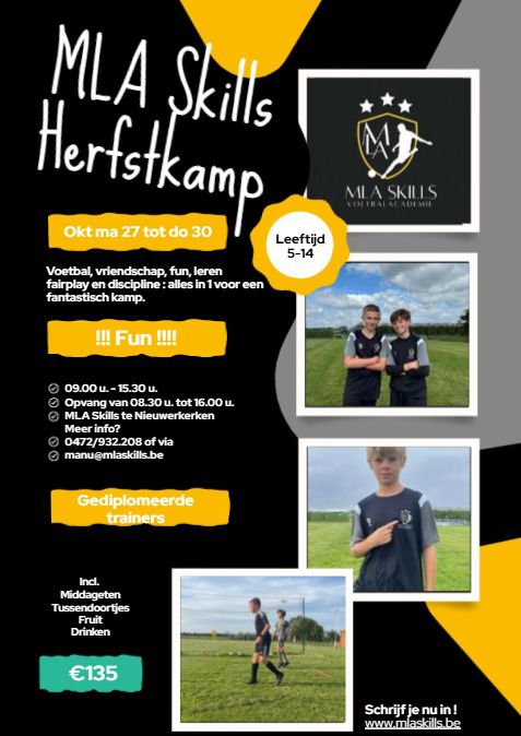 MLA Skills Herfstkamp