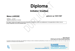 Certificaat: UEFA C